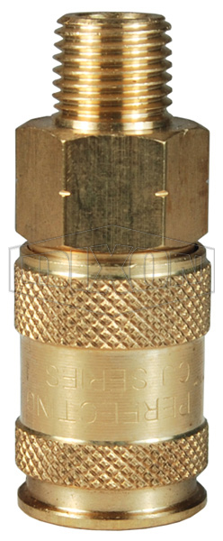 CJ-Series Pneumatic Male Threaded Coupler